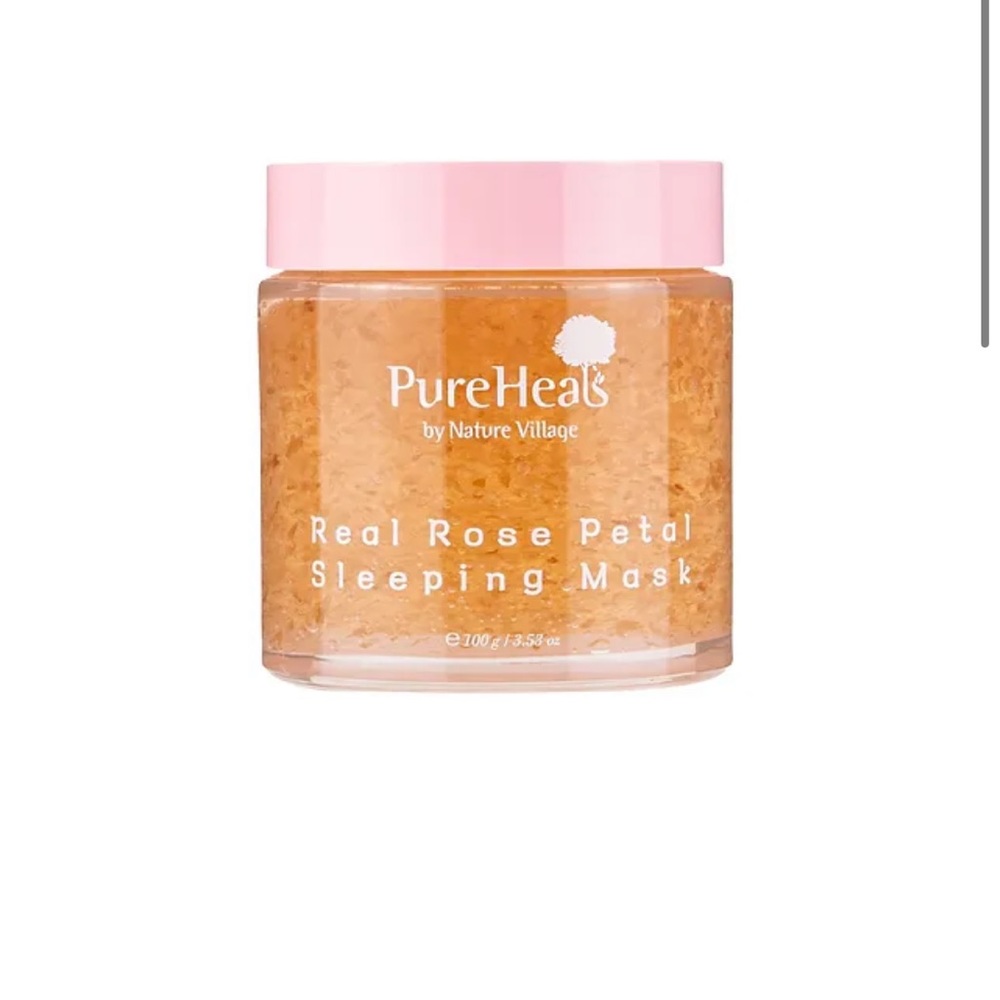 Pure heals rose petal sleeping mask